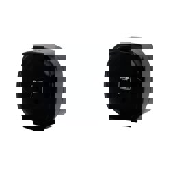 A Form Büyük İçten Çekme Tuvalet Kağıdı Aparatı Siyah Bta 103 küçük görsel