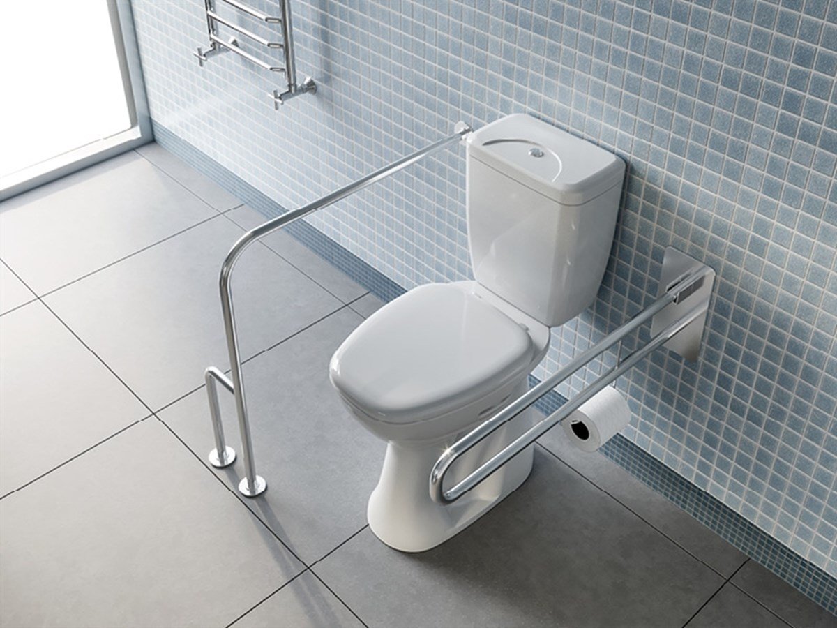 Turkuaz Bedensel Engelli Lila Klozet Takımı Set018016 küçük görsel