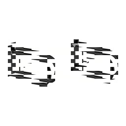 Maxiflow Mafsallı - Hareketli Wc Kağıtlıklı Tutunma Barı Beyaz Ø32 28810 küçük görsel