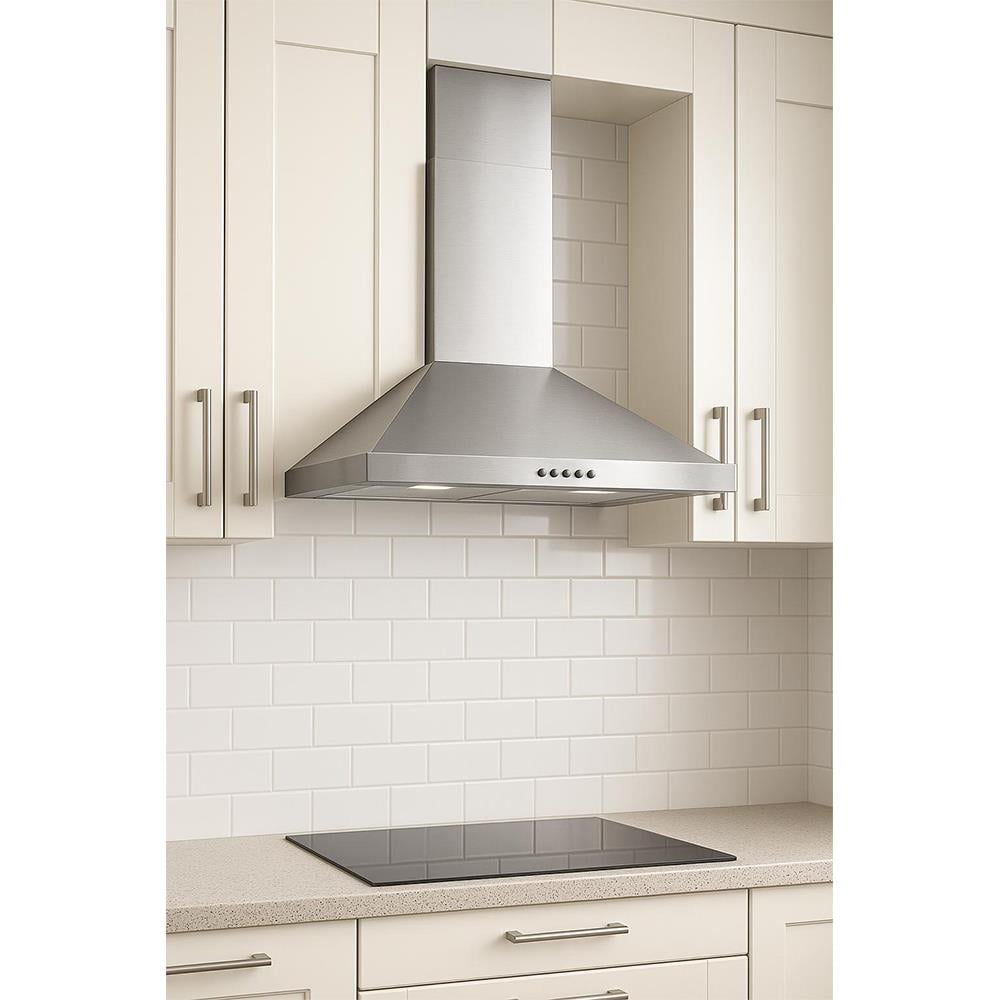 White Daisy Gusto İnox 60 Cm Piramit Davlumbaz küçük görsel