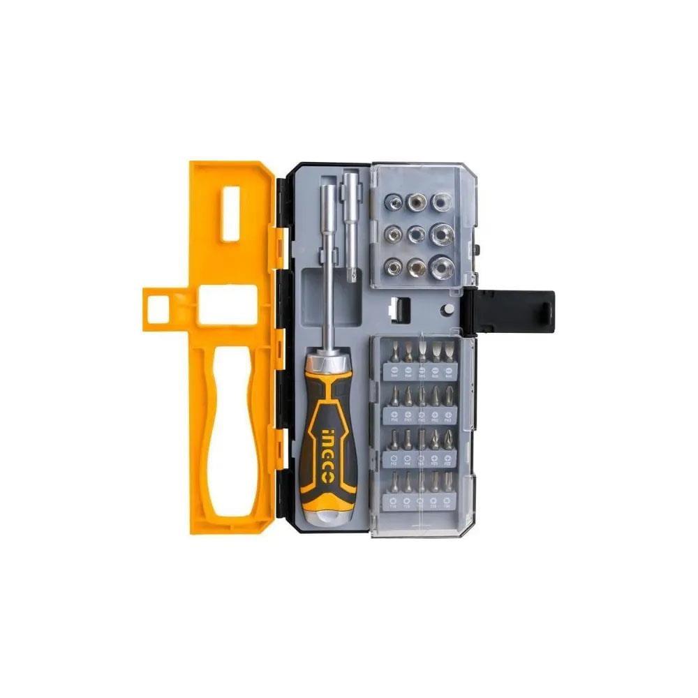 İngco Tornavida Seti 33 Parça İng-Hksdb0338 küçük görsel