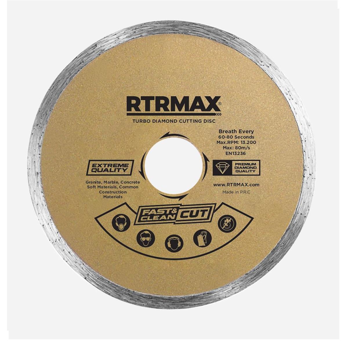 Rtrmax Reb230 Sürekli Elmas Testere 230x22mm küçük görsel