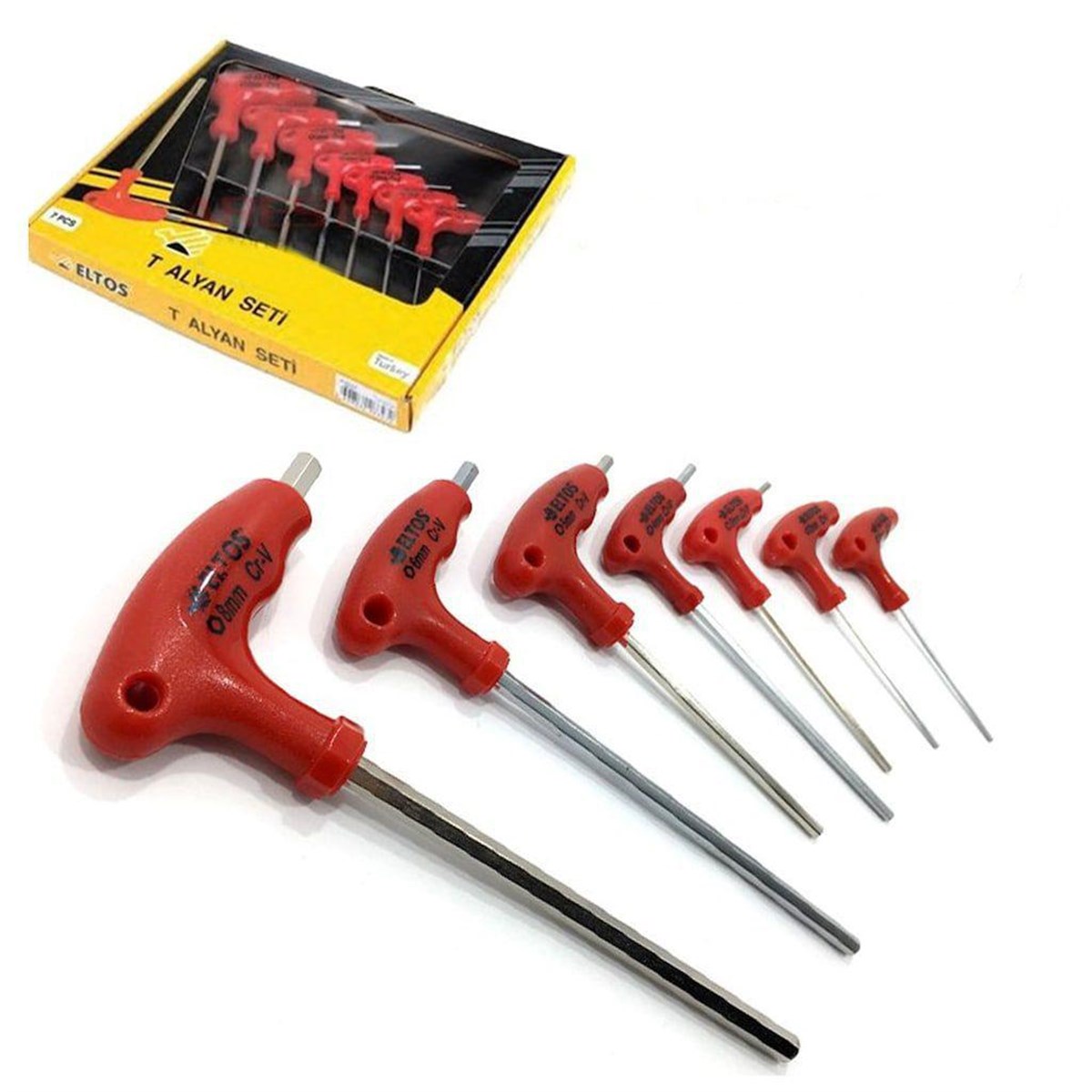 Eltos T Alyan Seti 7li Tas007 küçük görsel