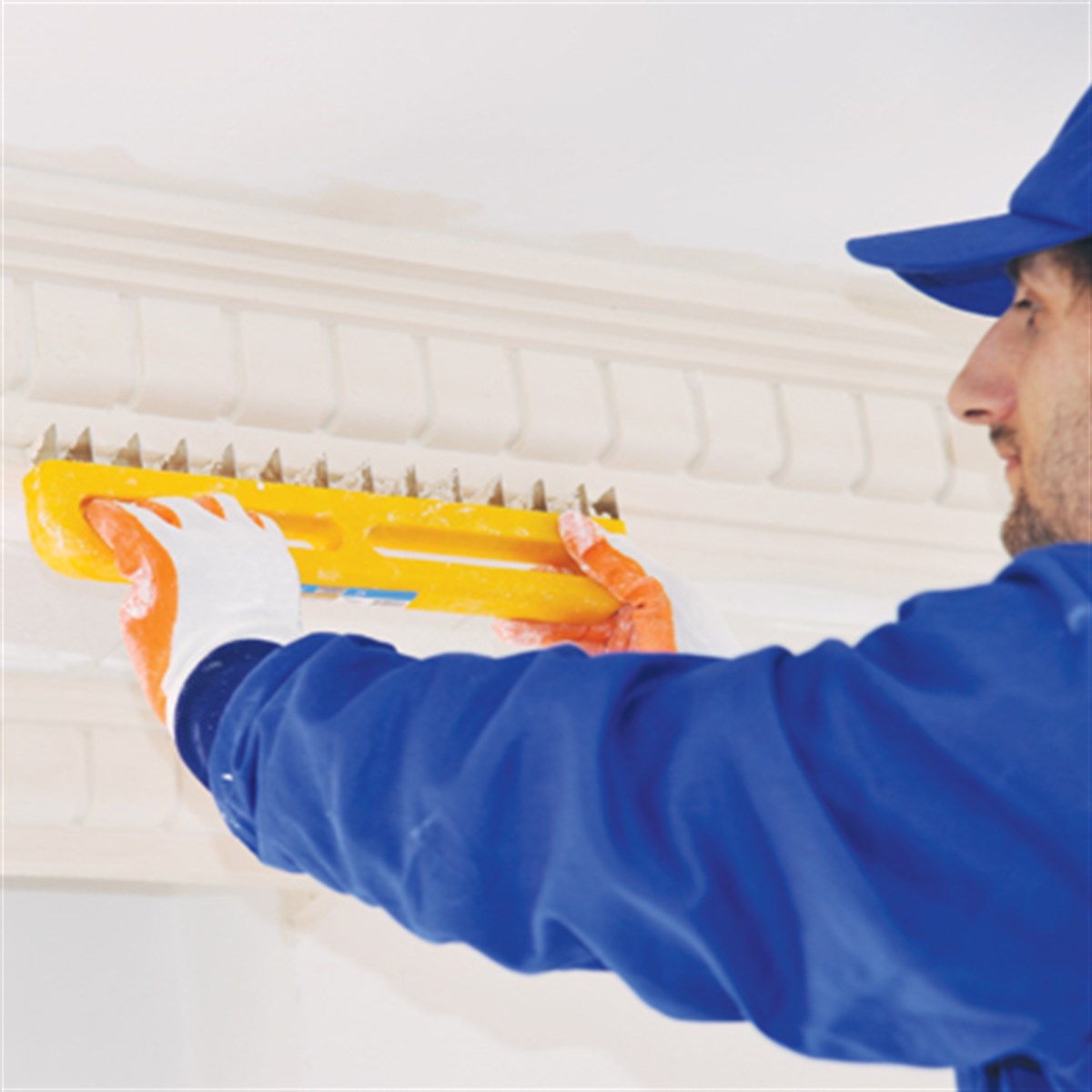 Dekor 116 Alçı Sistre Paslanmaz 30cm küçük görsel