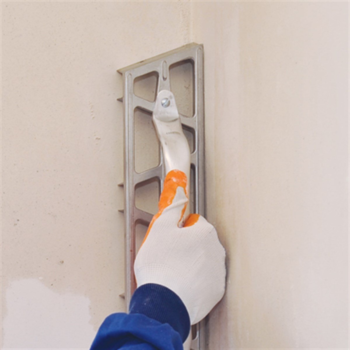 Dekor 111 Alçı Rendesi Paslanmaz 46x9x1,9cm küçük görsel