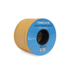 Kapı Pencere Fitili İzolasyon Bandı Beyaz 50X2 100 Metre görseli