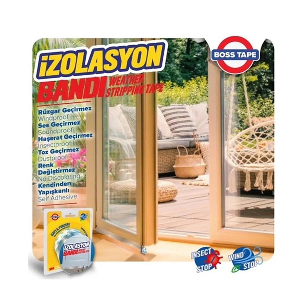 Boss Tape Kapı ve Pencere İzolasyon Bandı küçük görsel