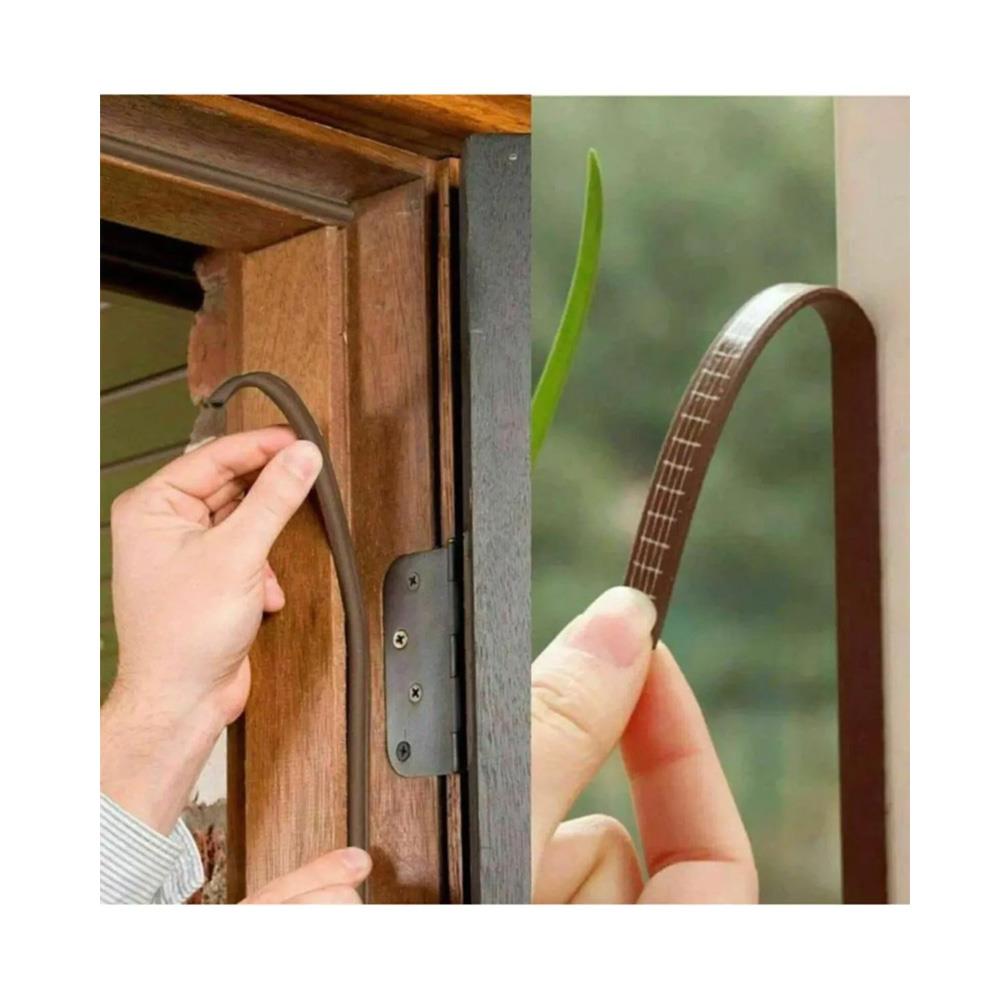 Kapı ve Pencere İzolasyon Bandı-Fitili Kahve 2x1 Metre küçük görsel