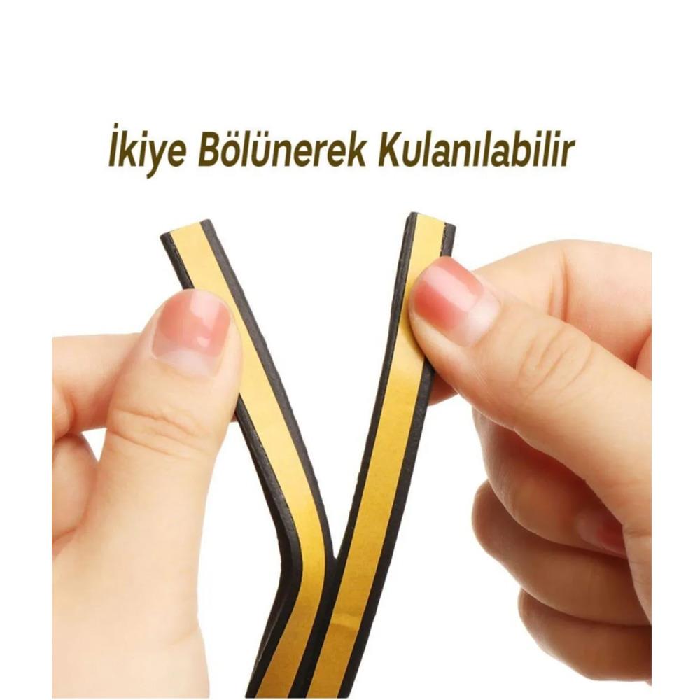 Kapı ve Pencere İzolasyon Bandı-Fitili Kahve 2x1 Metre küçük görsel
