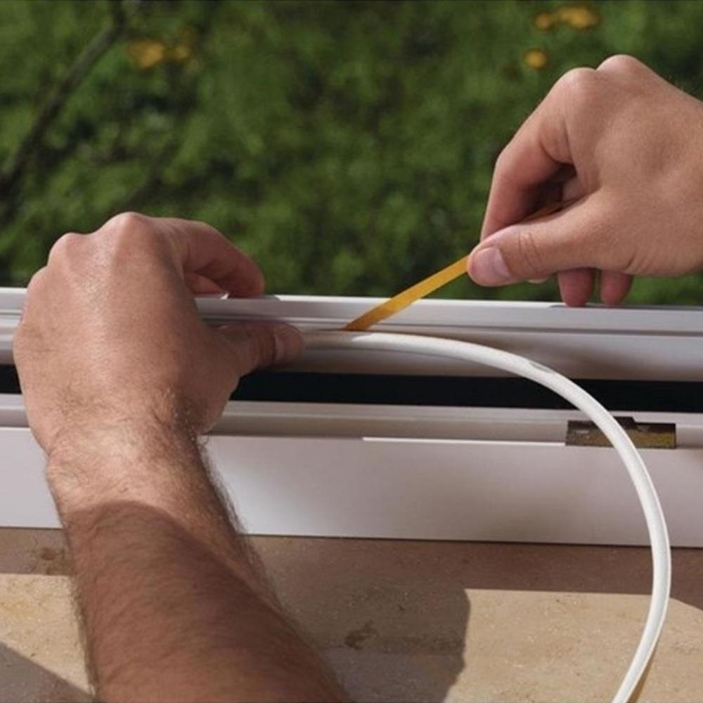 Kapı ve Pencere İzolasyon Bandı-Fitili Beyaz 2x1 Metre küçük görsel