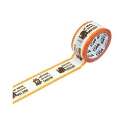Boss Tape Baskılı Koli Bandı 50mmx66mt Dikkatli Taşıyınız-handle With Care Uyarılı görseli