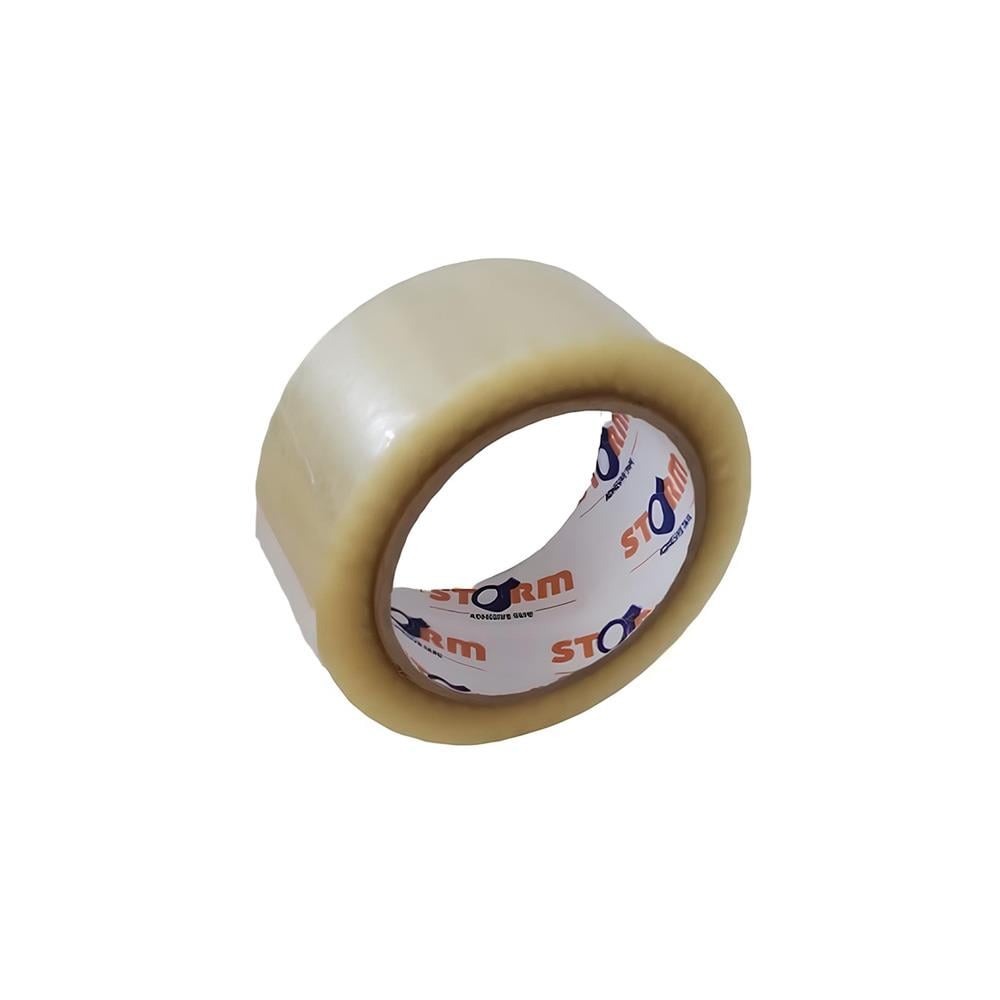 Pass Hotmelt Koli Bandı Şeffaf 45mm x 100mt küçük görsel