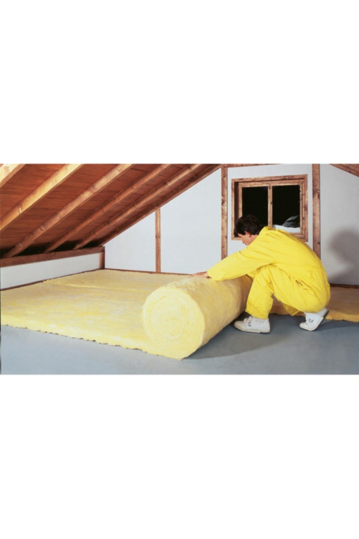 Ode Starflex Cam Yünü Folyolu 10 Cm 9.6M2 küçük görsel