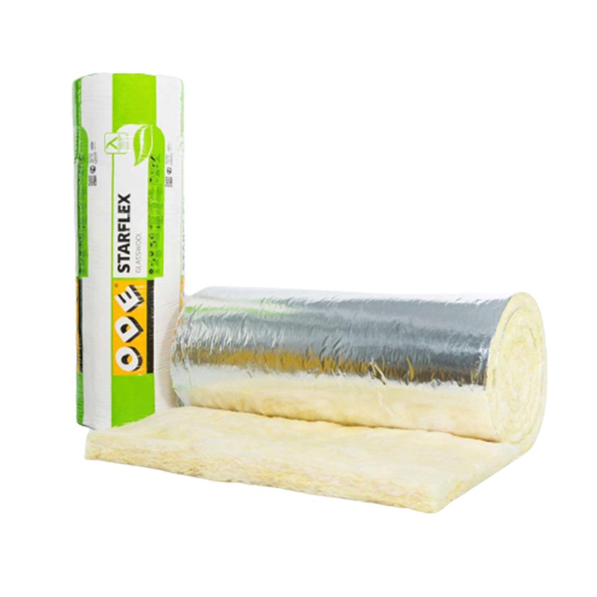 Ode Starflex Cam Yünü Folyolu 10 Cm 9.6M2 küçük görsel