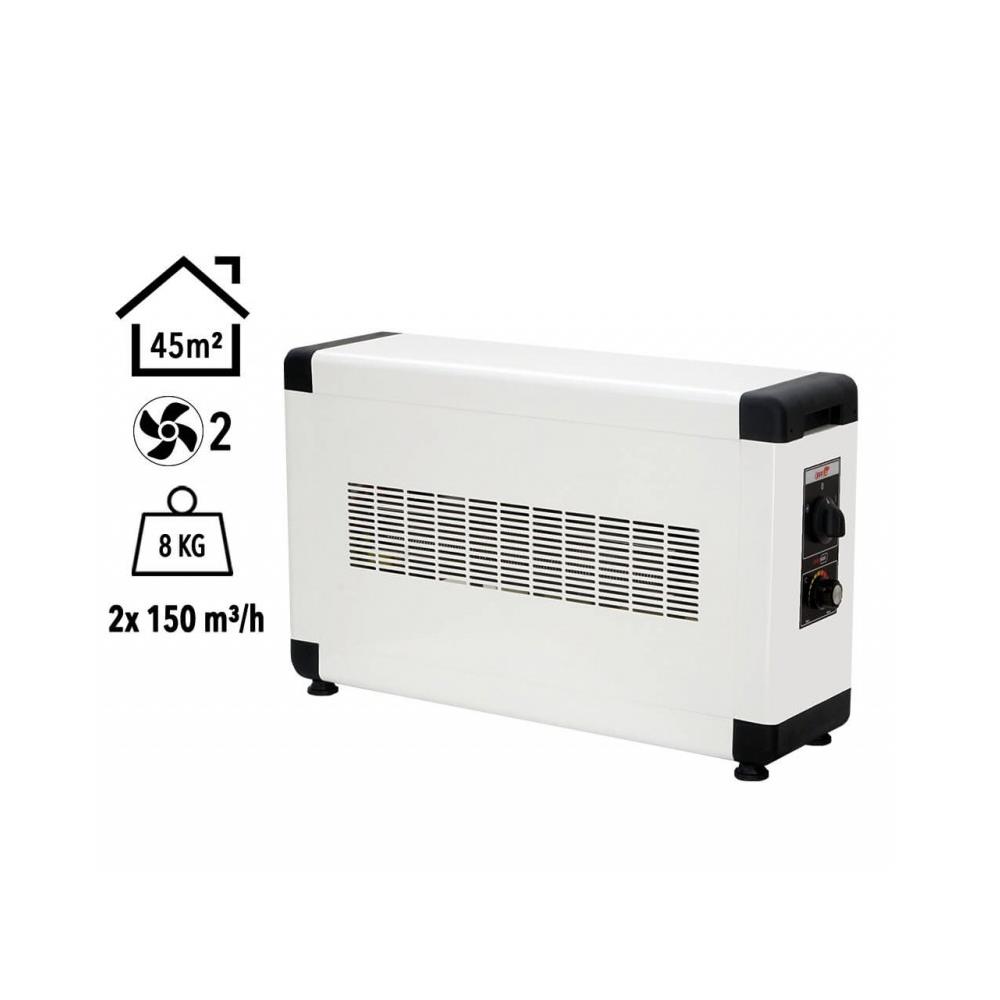 Heatbox Board 4000W Monofaze Elektrikli Fanlı Isıtıcı Füme küçük görsel