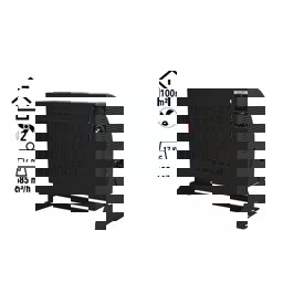 Heatbox 360 3000W Monofaze Elektrikli Fanlı Isıtıcı Krem görseli