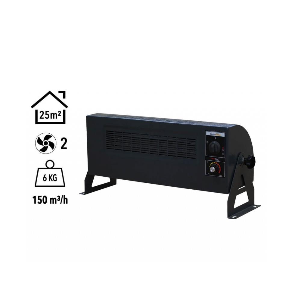 Heatbox 360 3000W Monofaze Elektrikli Fanlı Isıtıcı Krem küçük görsel