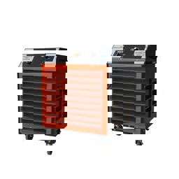 Heatbox Pro 12000W Trifaze Elektrikli Fanlı Isıtıcı Krem görseli