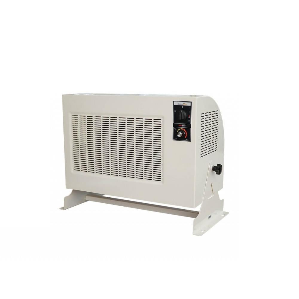 Heatbox Pro 12000W Trifaze Elektrikli Fanlı Isıtıcı Krem küçük görsel