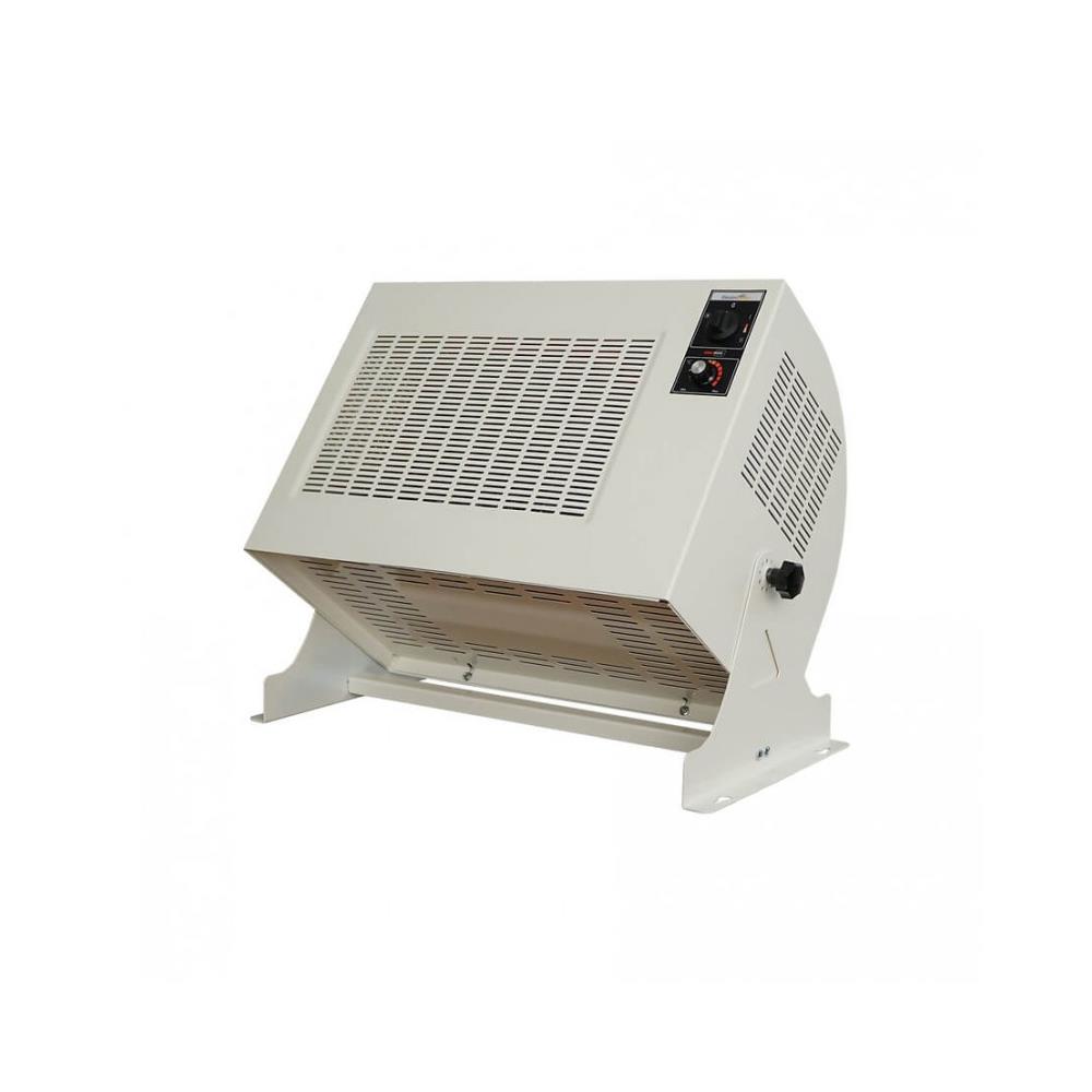 Heatbox Pro 12000W Trifaze Elektrikli Fanlı Isıtıcı Krem küçük görsel