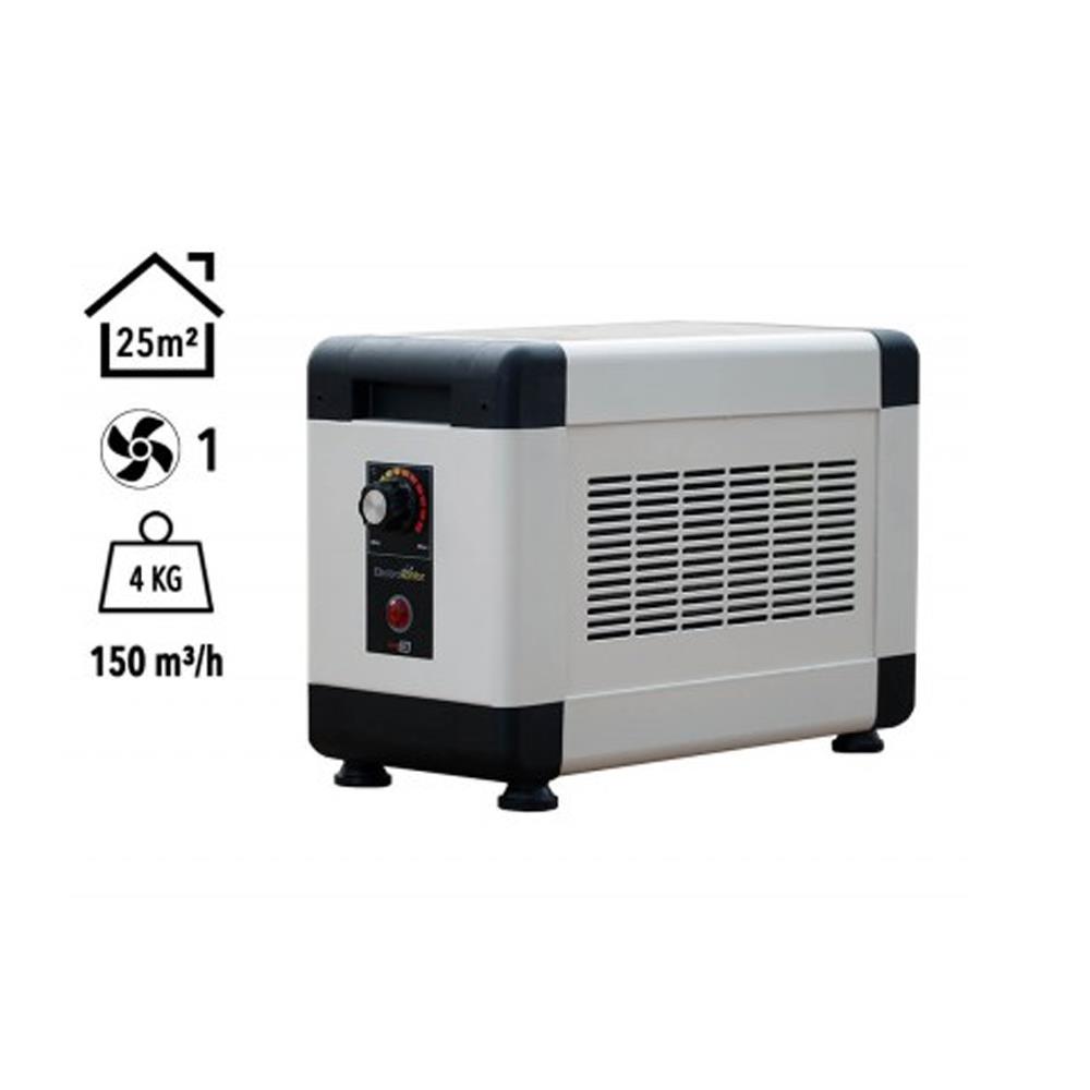 Heatbox Mini 2000W Monofaze Elektrikli Fanlı Isıtıcı Krem küçük görsel