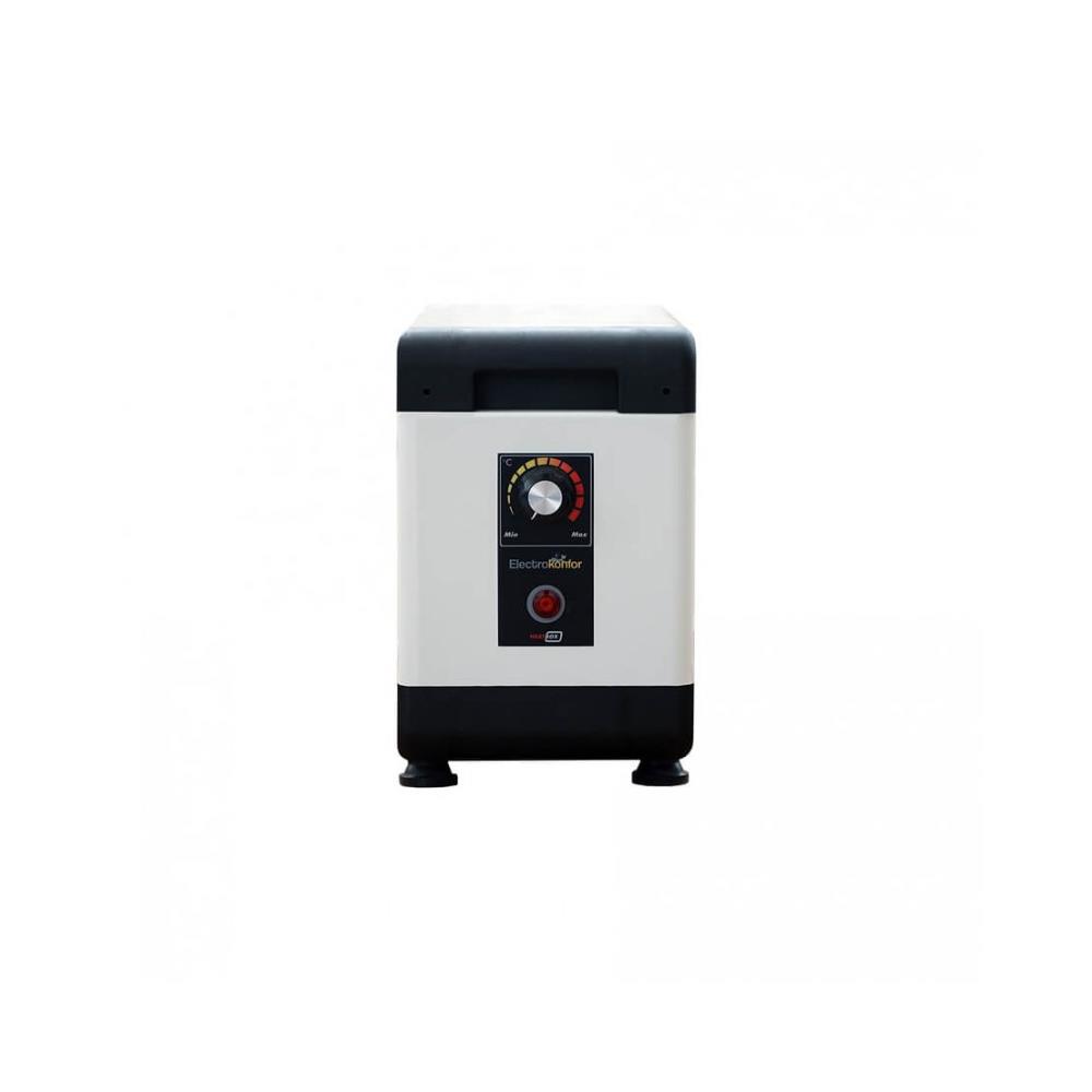 Heatbox Mini 2000W Monofaze Elektrikli Fanlı Isıtıcı Krem küçük görsel