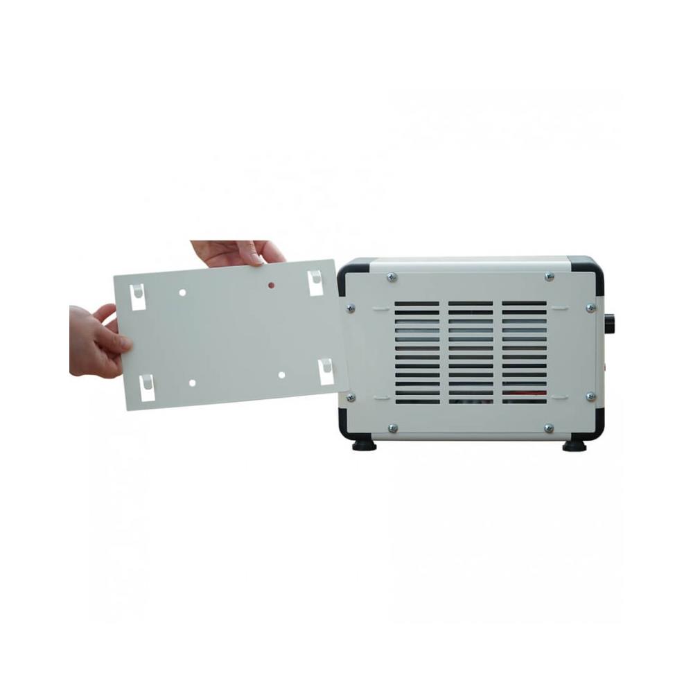 Heatbox Mini 2000W Monofaze Elektrikli Fanlı Isıtıcı Krem küçük görsel