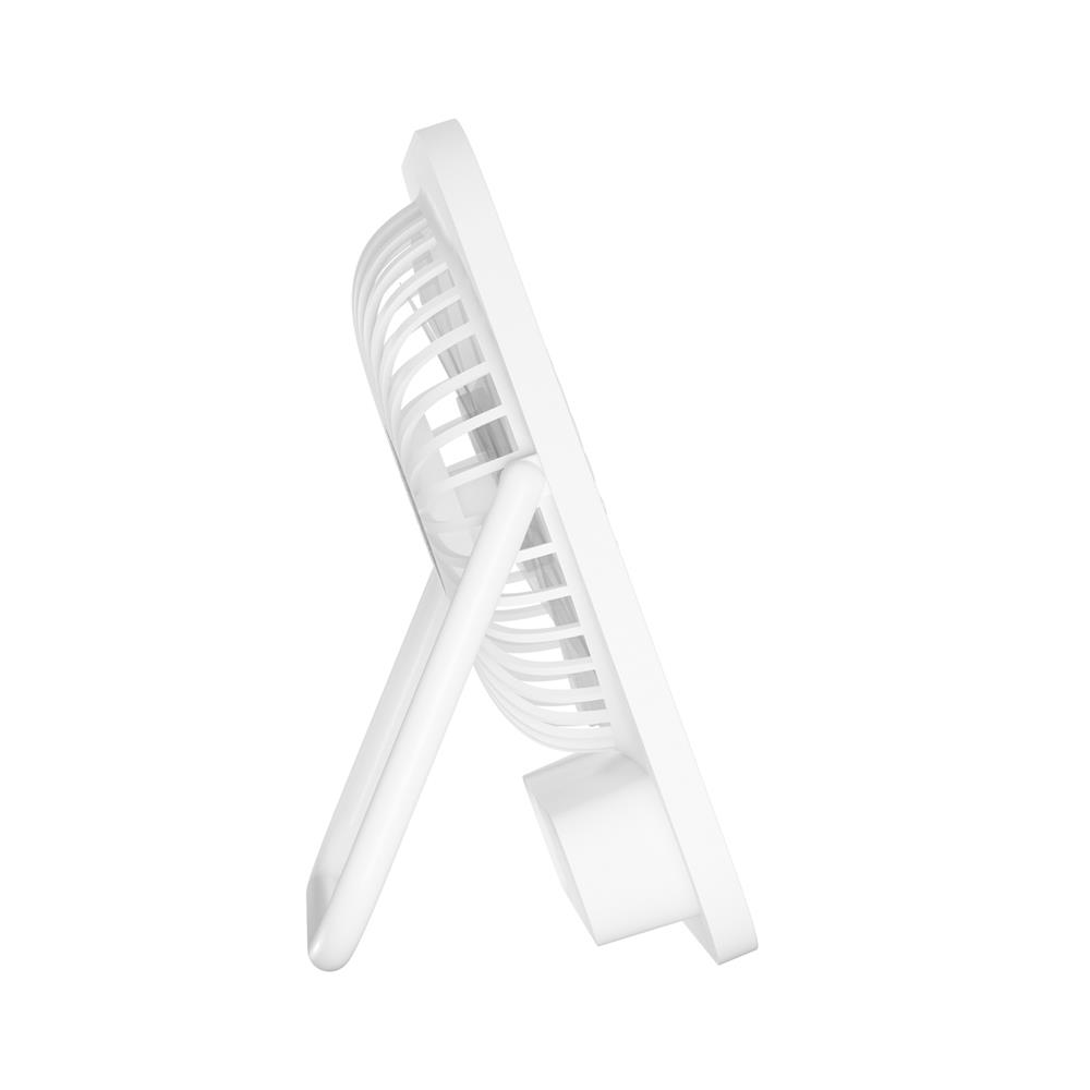 Everest Efn-601 Beyaz 2000Mah 4 Kademeli 4000Rpm Hız Masaüstü Usb Fan küçük görsel