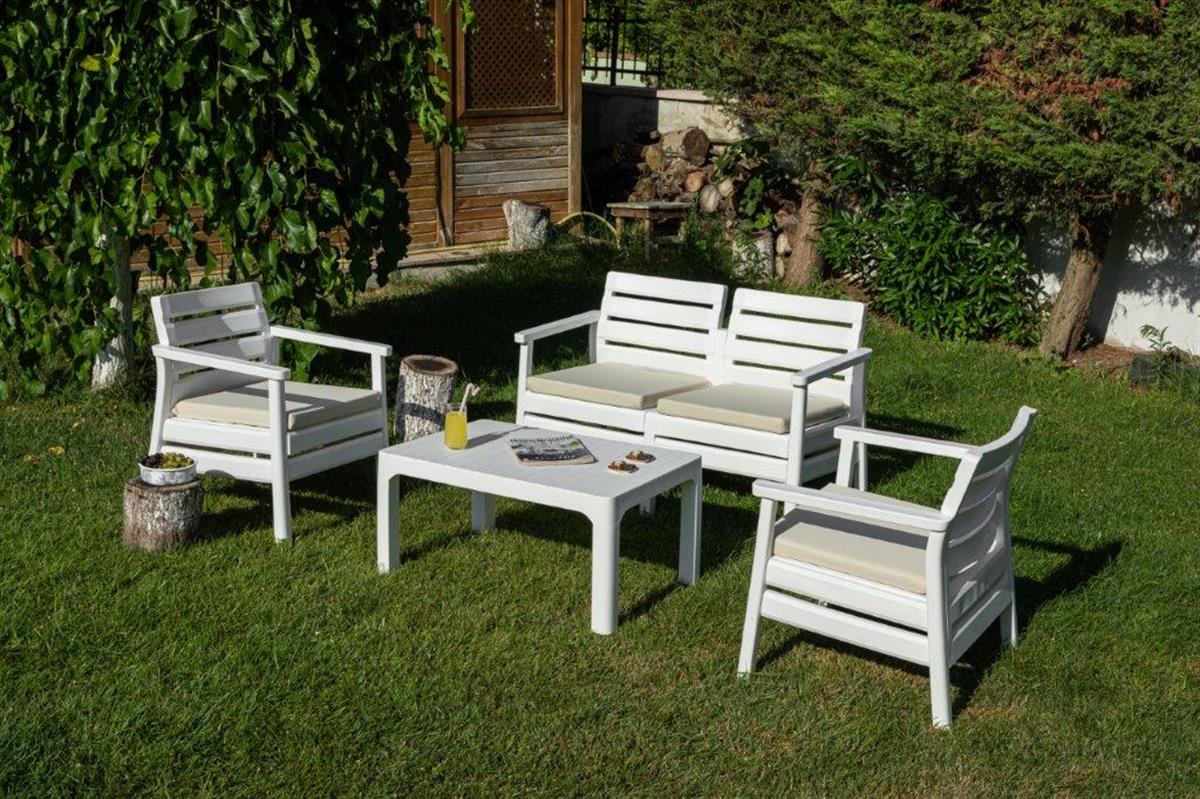 Brezza 2493 Solemare Bahçe Oturma Grubu 5 Kişilik küçük görsel