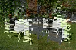 Brezza 2493 Solemare Bahçe Oturma Grubu 5 Kişilik küçük görsel