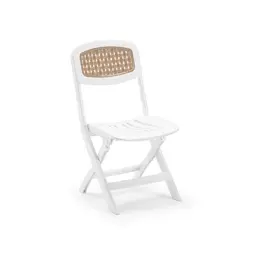 Brezza 2530 Katlanır Sandalye Beyaz görseli