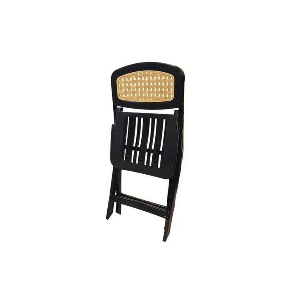 Brezza 2530 Katlanır Sandalye Koyu Kahve küçük görsel