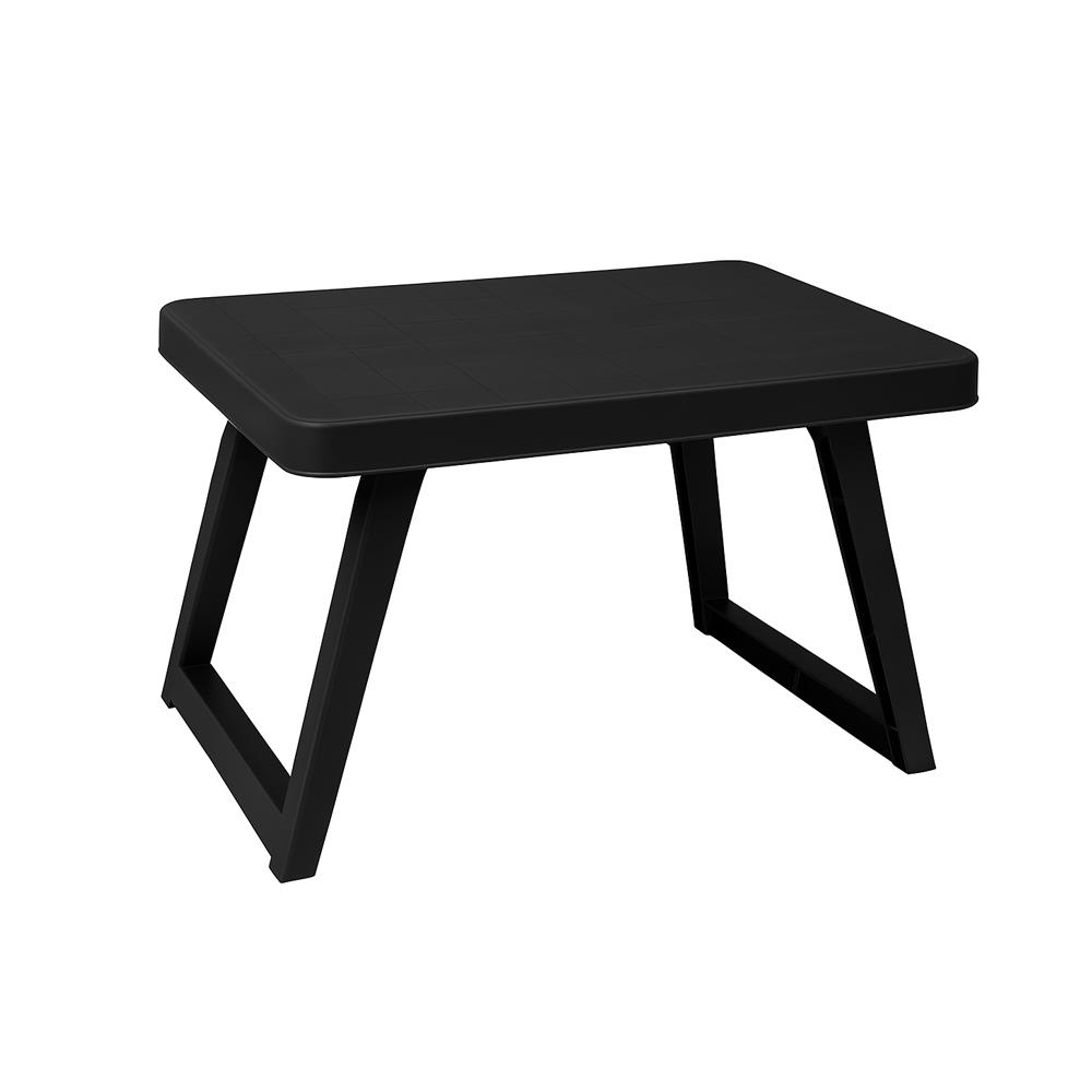 Portatif Katlanabilir Sehpa Kamp Masası Siyah küçük görsel