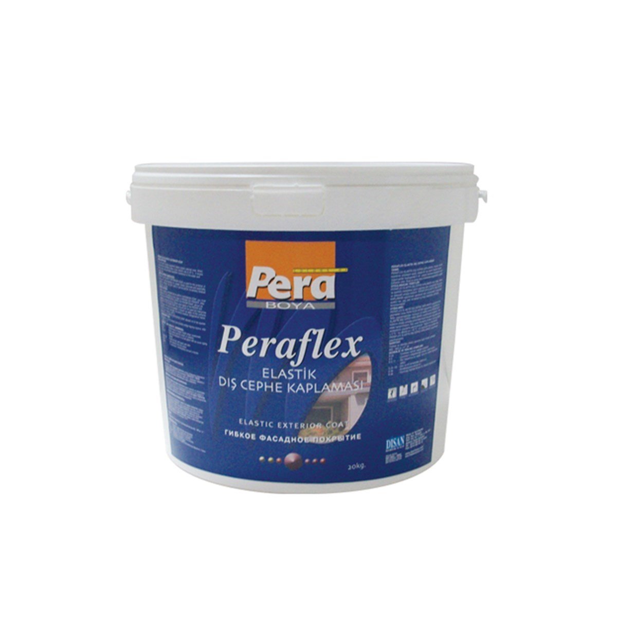 Peraflex Elastik Dış Cephe Astarı 15 Lt (20 Kg) Beyaz küçük görsel