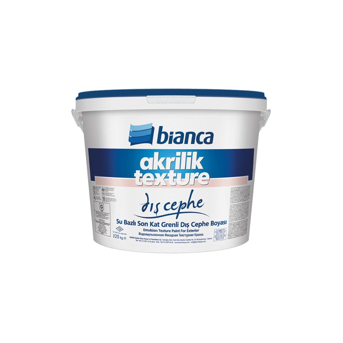 Bianca Akrilik Texture Dış Cephe Boyası 25 Kg küçük görsel