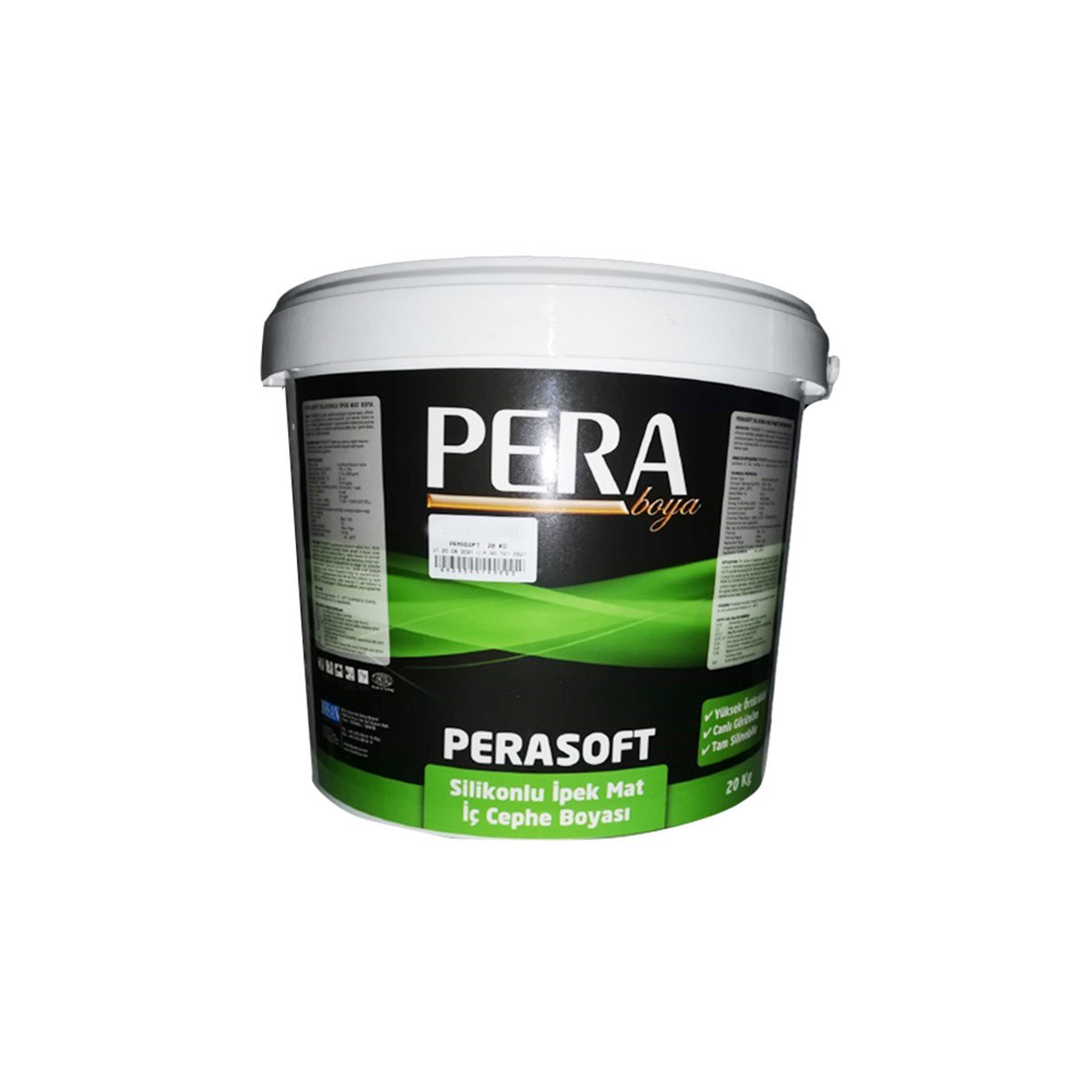 Perasoft Silikonlu İpek Mat İç Cephe Boyası 20 Kg küçük görsel