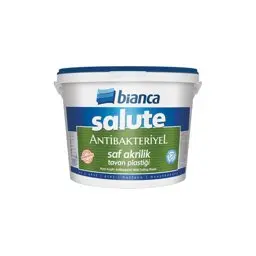 Bianca Salute Antibakteriyel Saf Akrilik Tavan Boyası 10 Kg Beyaz görseli
