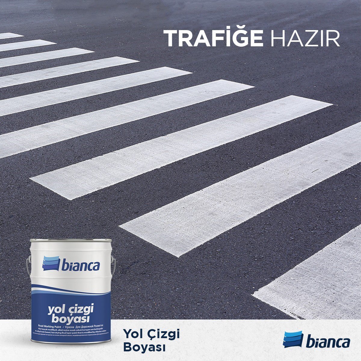 Bianca Yol Çizgi Boyası 25 Kg küçük görsel
