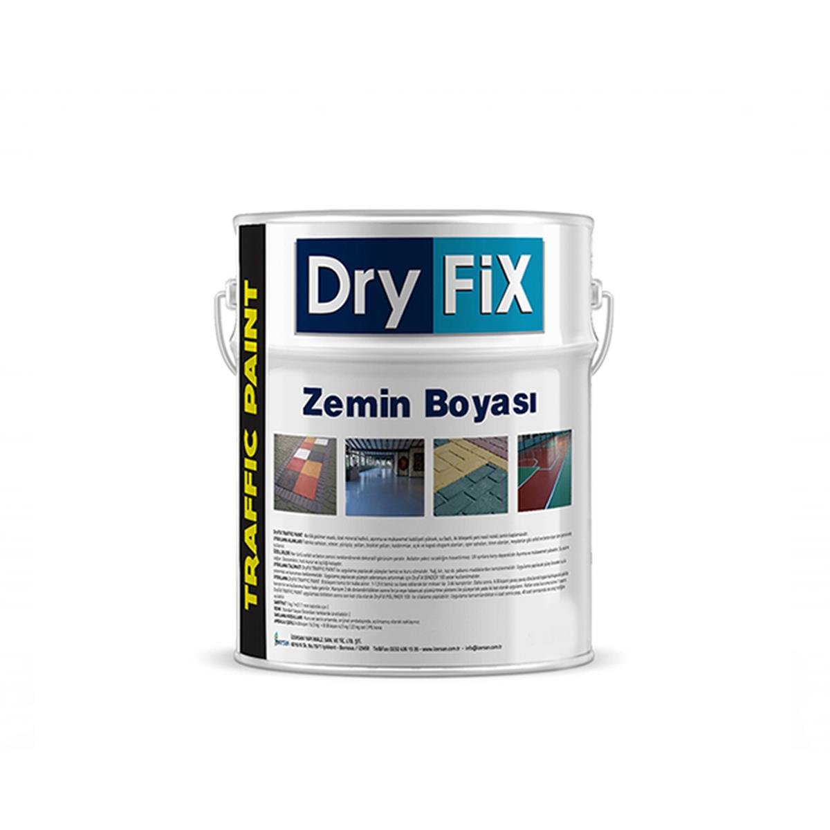 Dryfix Traffic Paint Zemin Boyası 5 Kg küçük görsel