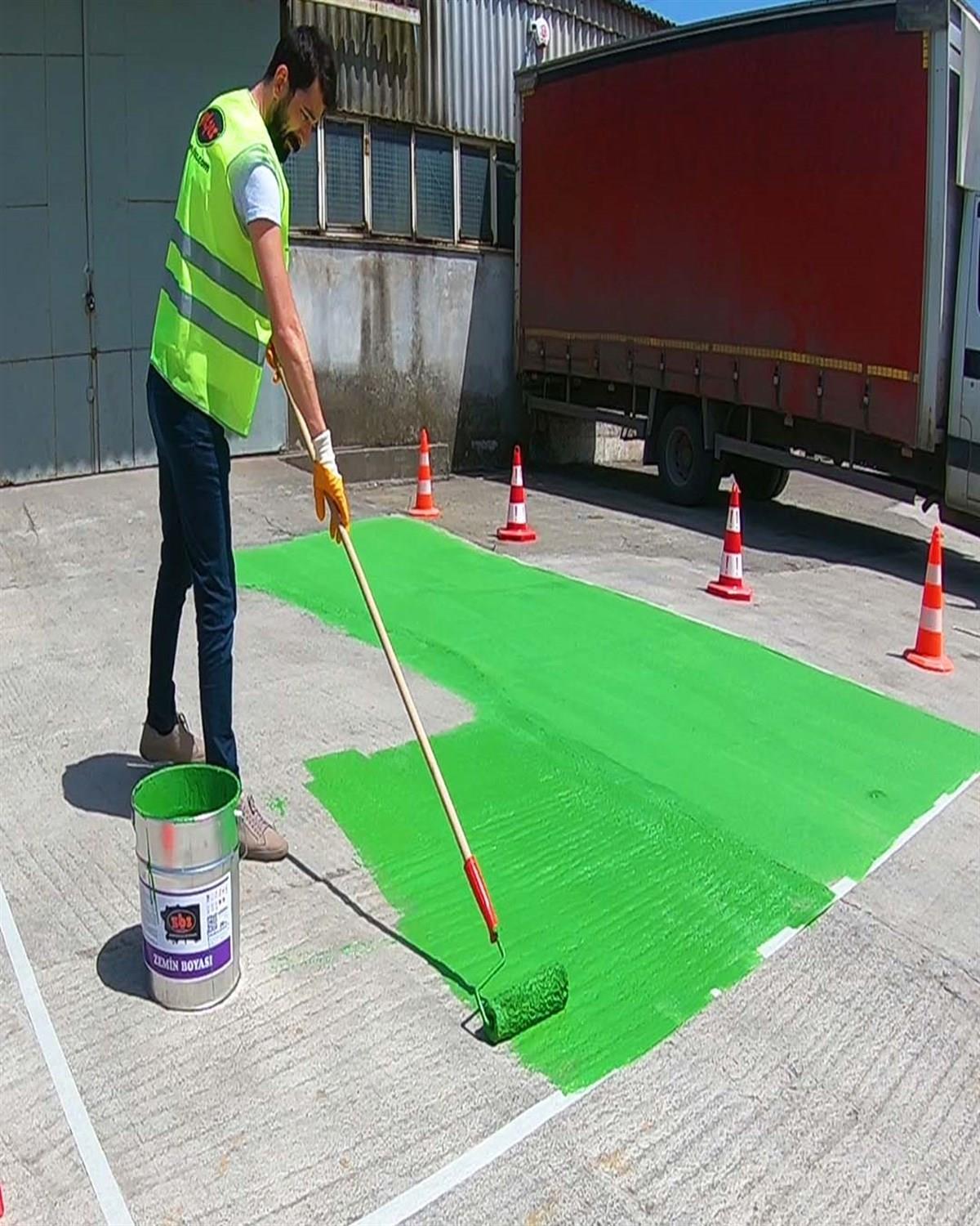 Zbs Zemin Boyası 5 Kg - (Türkiye'nin En Çok Satan, İlk ve Tek Zemin Boyası) küçük görsel