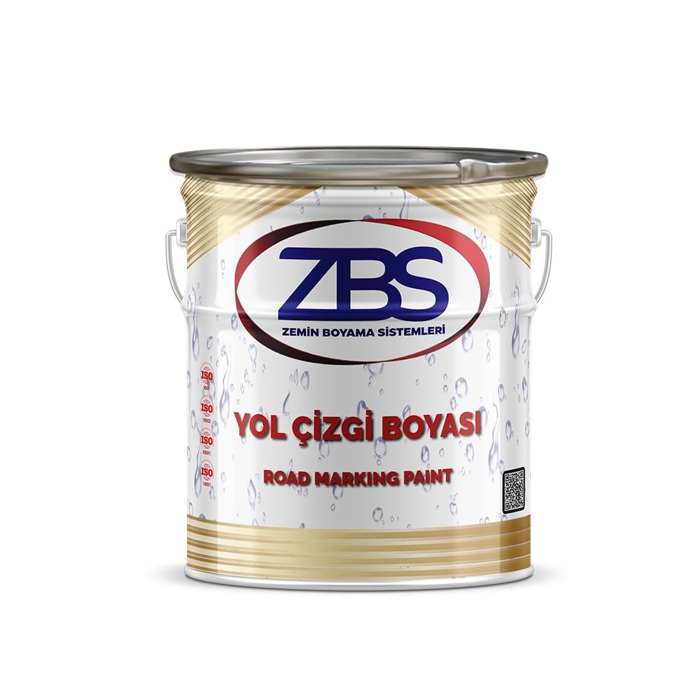 Zbs Yol Çizgi Boyası 20 Kg - (Asfalt Zemin Çizgi Boyası) küçük görsel