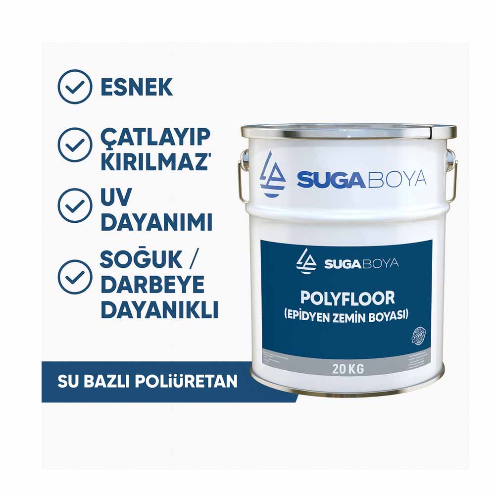Suga Polyfloor Epidyen Zemin Boyası 10 Kg küçük görsel