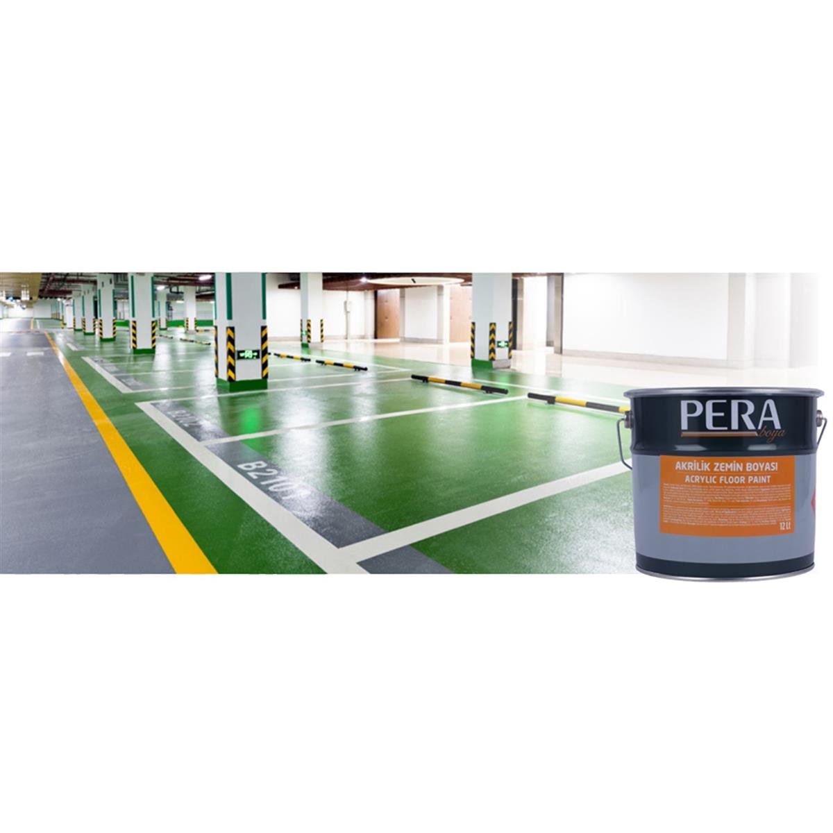 Pera Akrilik Zemin Boyası 12 Lt (16 Kg) küçük görsel