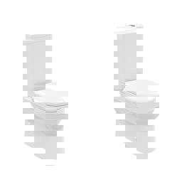 Creavit Mare Rim-Off Kanalsız Duvara Dayalı Klozet Seti görseli