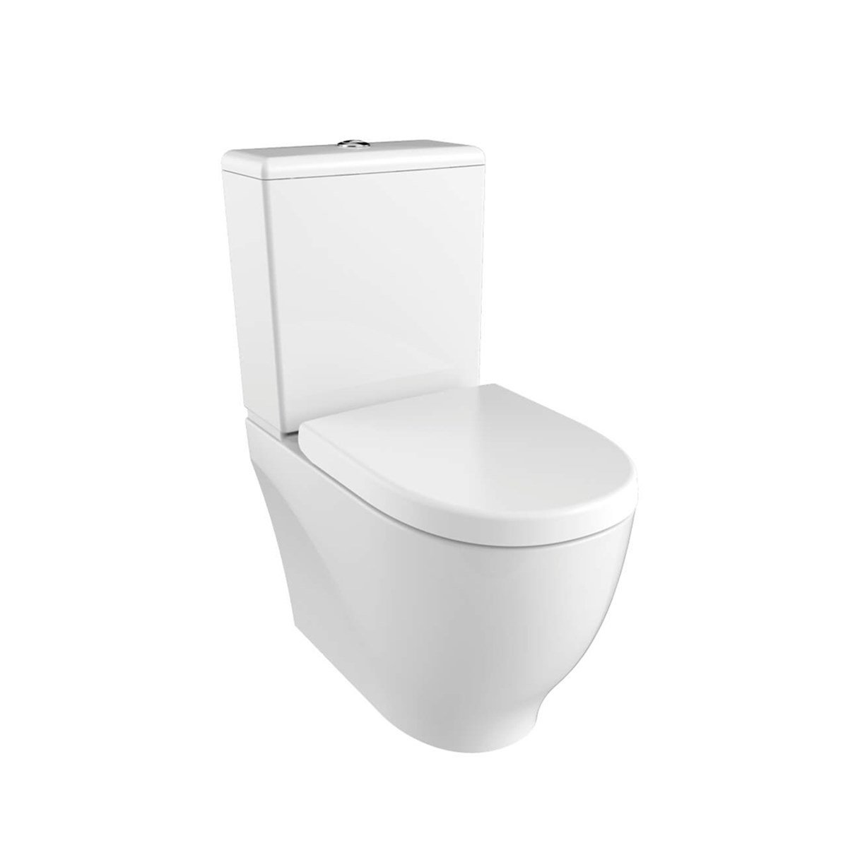 Creavit Mare Rim-Off Kanalsız Duvara Dayalı Klozet Seti küçük görsel