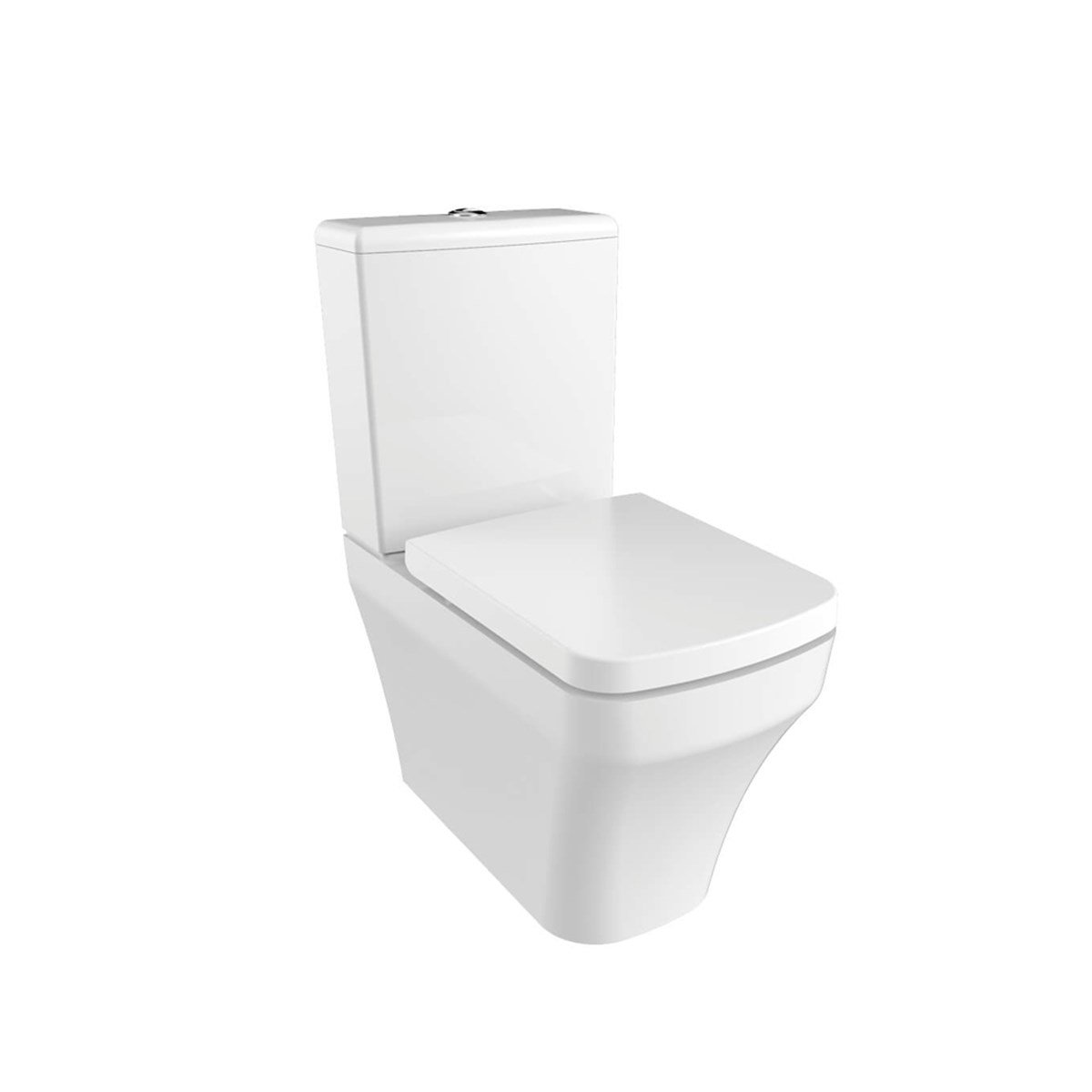 Creavit Mare Rim-Off Kanalsız Duvara Dayalı Klozet Seti küçük görsel