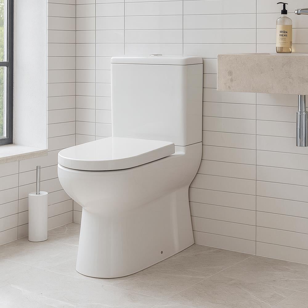 Turkuaz Bella Duvara Sıfır Klozet Takımı (UF Yavaş Kapak ve İç Takım Dahil) Set005015 küçük görsel