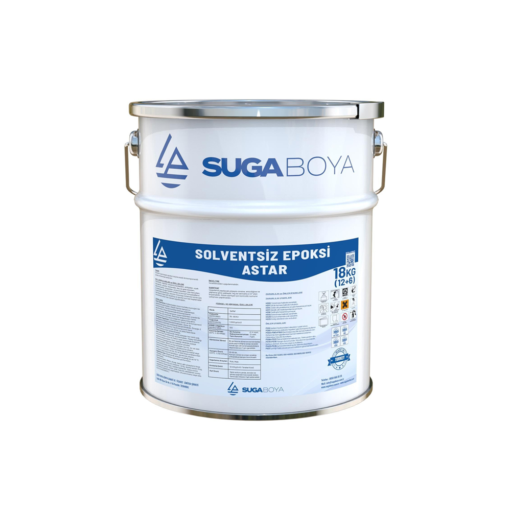 Suga Solventsiz Epoksi Astar 18 Kg küçük görsel