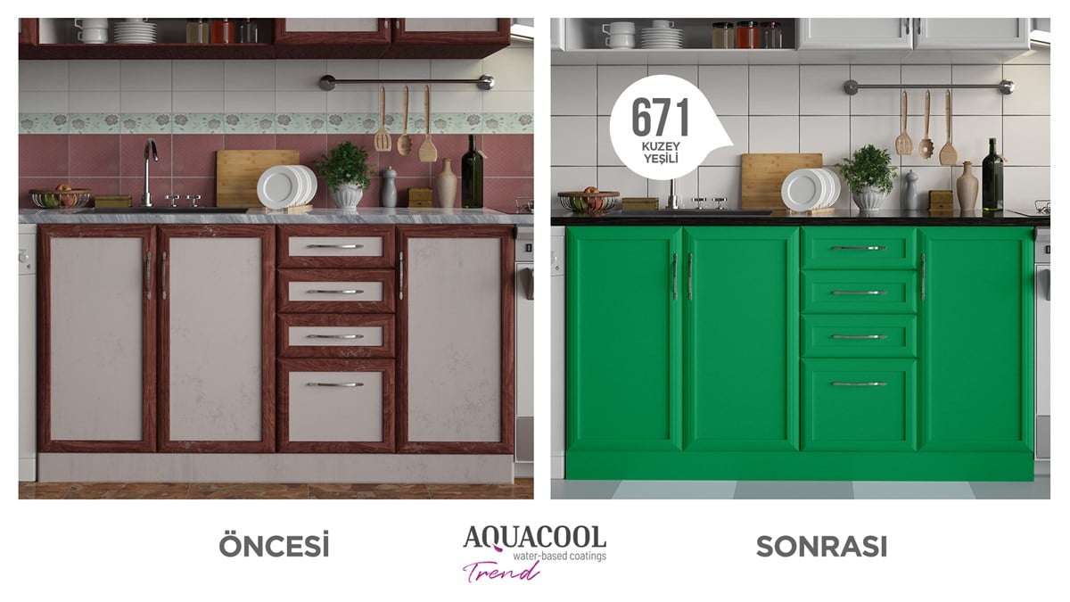 Aquacool Trend M.A.C Su Bazlı Akrilik Hobi Boyası 861 İskandinav Gri 150 Ml küçük görsel