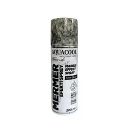 Aquacool Trend Mermer Efekt Spreyi 200 Ml Beyaz görseli